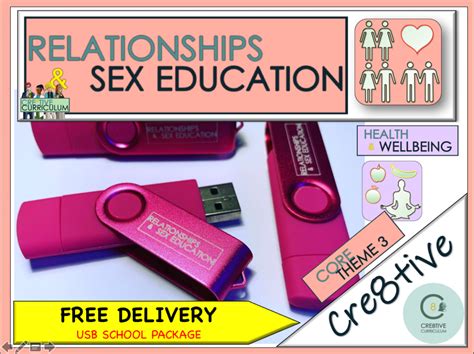 Cre8tive Resources Pshe Pink Usb Relationships And Sex Education