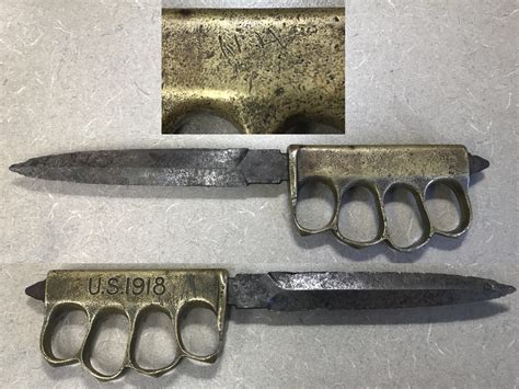 I Bought An Old 1918 Trench Knife Online When It Arrived I Found The