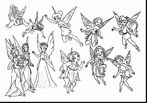 Coloring Pages Outstanding Disney Fairies Coloring Pages Tinkerbell