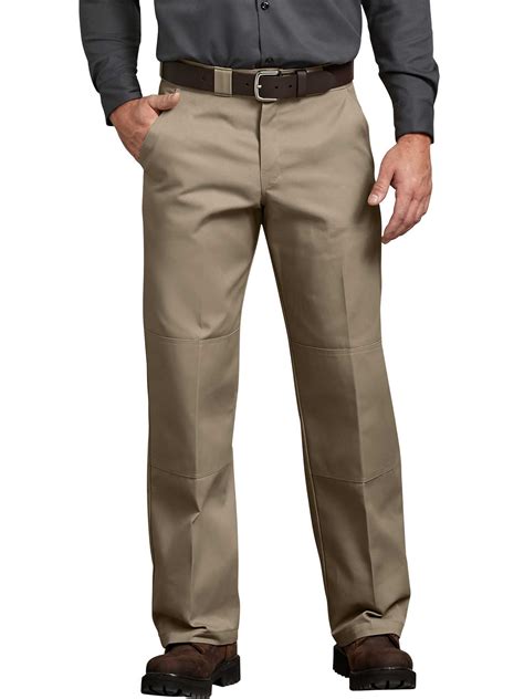 Dickies Dickies Mens Relaxed Fit Straight Leg Double Knee Pants Walmart Com Walmart Com