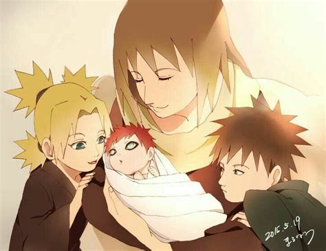 Naruto Baby Gaarakankurotemari Gaara Anime Anime Naruto