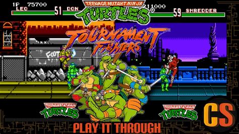 Teenage Mutant Ninja Turtles Tournament Fighters Nes Telegraph