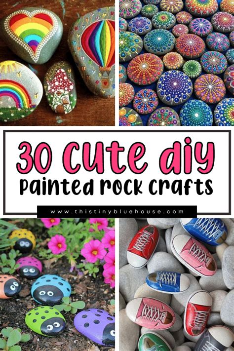 30 Best Super Cute Fun Painted Rock Ideas This Tiny Blue House