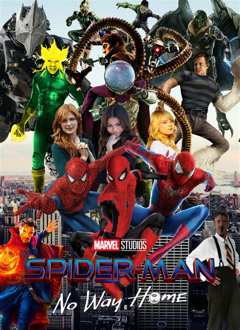 MCU Spider Man No Way Home Fanmade Poster by SP-Goji-Fan on DeviantArt