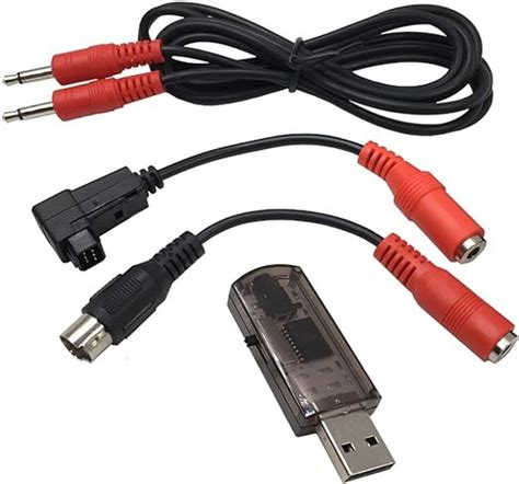 22in1 Usb Dongle Rc Flight Simulator Cables Support
