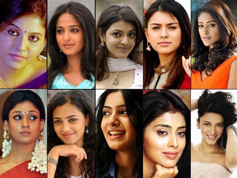 Current Leading Ladies Of Telugu Film Industry Anushka Shetty Kajal