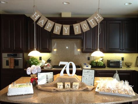 70th Birthday Party Theme Ideas