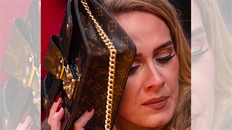 Adele Hiding Behind Purse Know Your Meme