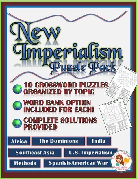 The industrial revolutions that swept across europe in the 19th century was a major factor in the acceleration of european. New Imperialism Worksheet Puzzle: U.S. Imperialism ...