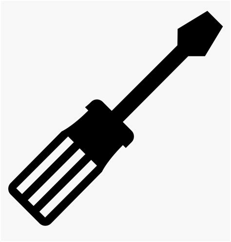 Screwdriver Svg Png Icon Free Download Black And White Screwdriver