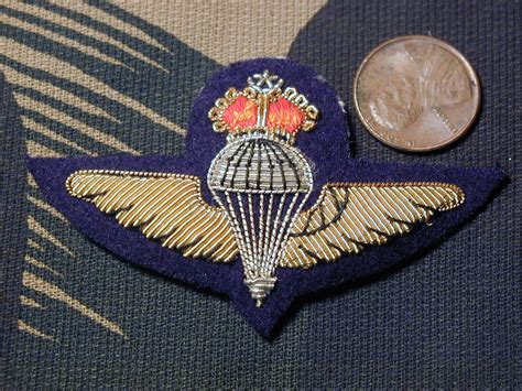 Malaysia Special Forces Parachutist Jump Instructor Pji Parachute Badge