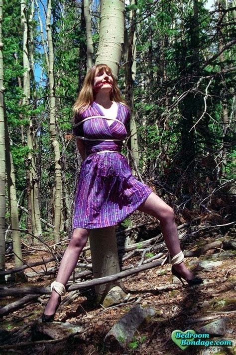 Tied Up In The Woods Rope For My Lover Pinterest Kinky Tied Up And Outdoor