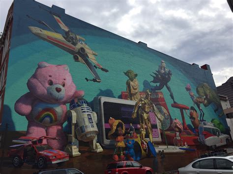 cincinnati s newest mural tribute to kinner toys actionfigures