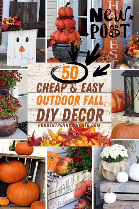 20 Diy Fall Decorations For Outside Ideas