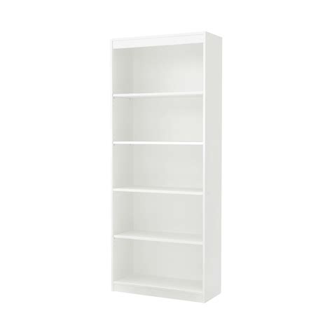 South Shore Smart Basics Bookcase With 5 Shelves Pure White