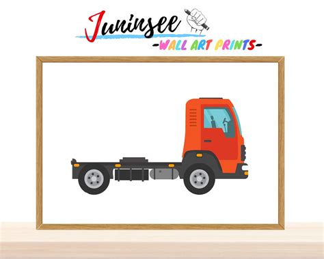 With a total of 10 prints included, this download is an incredible value. Semi Truck Print Trucks Wall Art Semi Trailer | Etsy