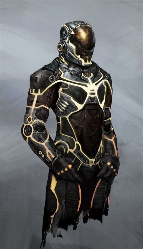 Alder Character By Andrewsonea Sci Fi 2d Armor Concept Sci Fi
