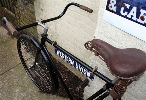 1918 Western Union Messenger Delivery Bicycle Bicycle Western Union