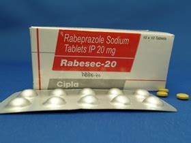 The tablets are round, light yellow, enteric coated, biconvex tablets. Buy Aciphex Generic 20 mg | Generic Rabeprazole Rabesec by ...