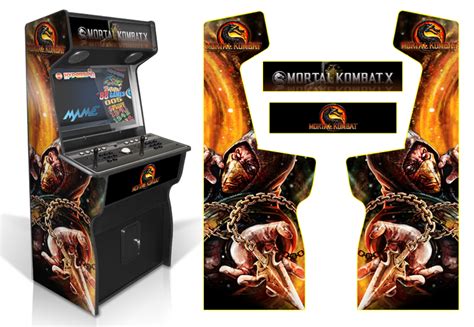 » Customer Submitted: Custom Permanent Full MKX Scorpion Inspired Graphics For Xtension Arcade ...