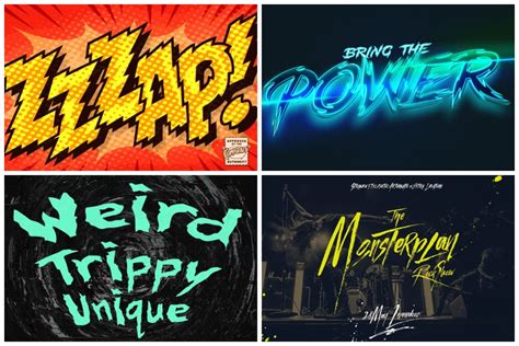 16 Electric Lightning Fonts That Will Shake Up Your Designs Hipfonts