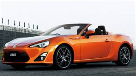 Toyota Announces 86 Convertible Drive