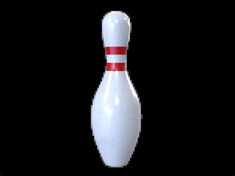 Bowling Pin Pbr D Model D Models World