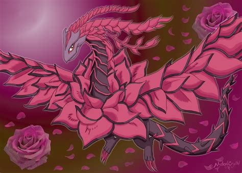 Rose Dragon By Melodycrystel On Deviantart
