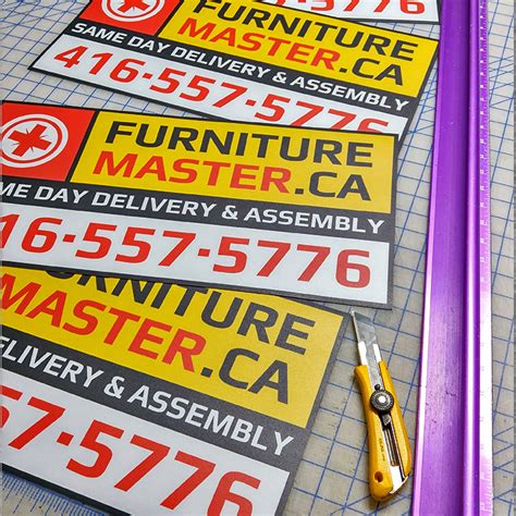 Magnetic Car Signs And Custom Vehicle Graphic Toronto Print Plus Sign