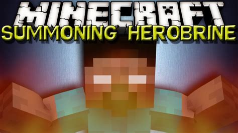 Minecraft How To Summon Herobrine Youtube