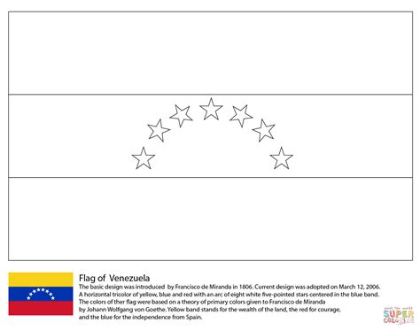 Dibujo De Bandera De Venezuela Para Colorear Dibujos Para Colorear Imprimir Gratis
