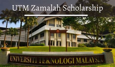 The petronas scholarship sponsorship is open to students who wish to continue their university studies in institutions of higher education in the following manner: UTM Zamalah Scholarship at Universiti Teknologi Malaysia