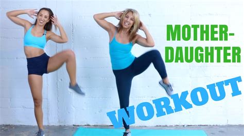 Katie And Denise Austins Mother Daughter Workout Youtube