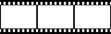1024 X 315 12 - Old Film Strip Template Clipart - Large Size Png Image - PikPng