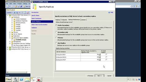 SQL Server 2012 AlwaysOn Availability Group Configuration