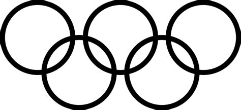 The olympic symbols are icons, flags and symbols used by the international olympic committee (ioc) to elevate the olympic games. File:Olympic Rings Icon.svg - Wikimedia Commons