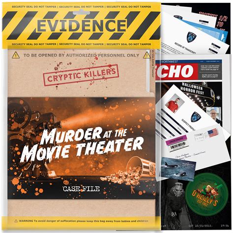 Buy Cryptic Killers Unsolved Murder Mystery Game Cold Case File