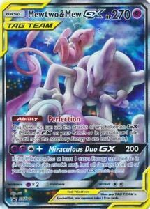 Pokémon sun & moon anime. Mewtwo & Mew GX Tag Team Ultra Rare Holo Pokemon Card Sun ...
