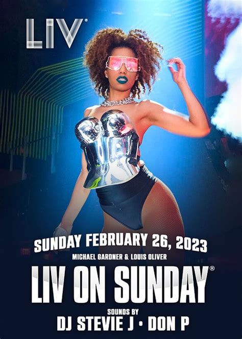 Liv On Sunday Tickets At Liv In Miami Beach By Liv Tixr