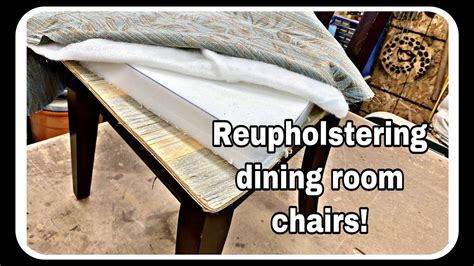 How To Diy Reupholstering Dining Room Chairs In 2023 Reupholster