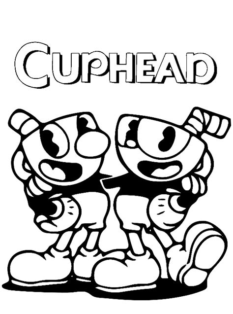 Desenho 1 De Cuphead Para Colorir
