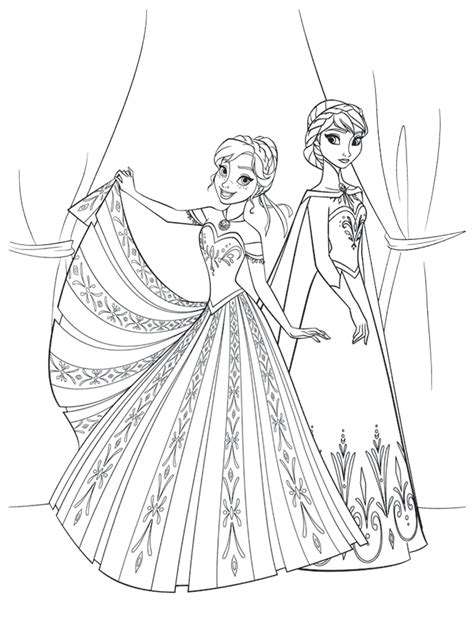 Téléchargez votre dessin de elsa. Coloriage Reine des Neiges pour les 2 ans du dessin animé ...