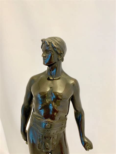 Bronze Statue Depicting A Youthful Julius Caesar Sellingantiques Co Uk