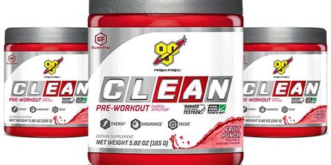 This is the reason why we recommend them for you. BSN Clean Pre-Workout featuring Nitrosigine and HydroMax