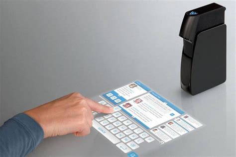 Interactive Projector That Turns Any Flat Surface Into A Touch Screen