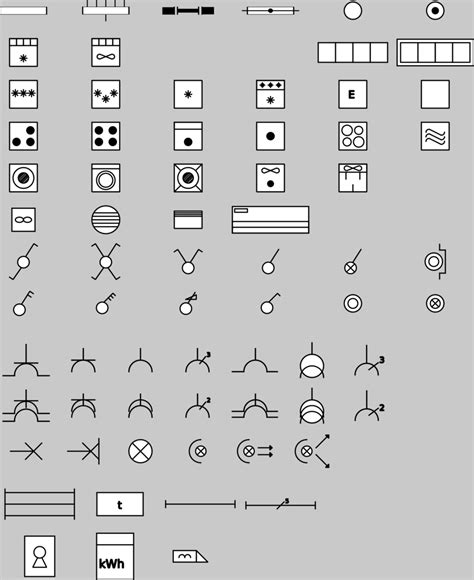 Electrical Symbols Used In House Wiring Wiring Diagram