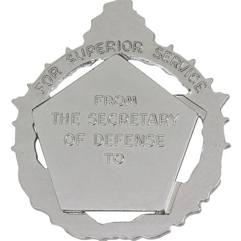 Defense Superior Service Anodized Medal Usamm
