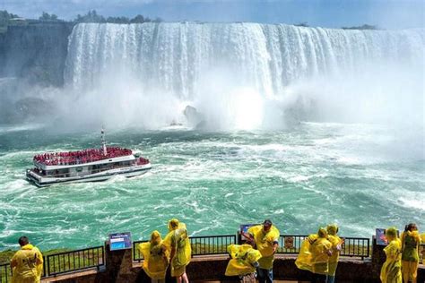 Tripadvisor Niagara Falls Tour From Toronto With Boat Journey Behind