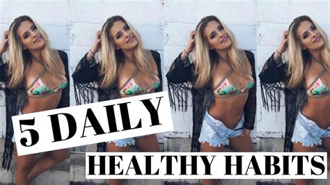 Fit For Summer 5 Daily Tips To Stay Healthy Youtube