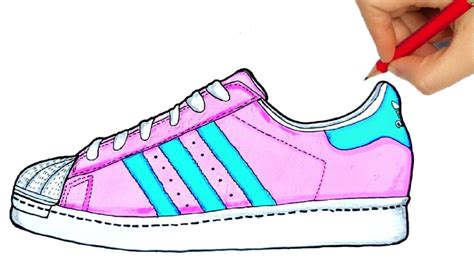 How To Draw Shoes How To Draw Adidas Shoes